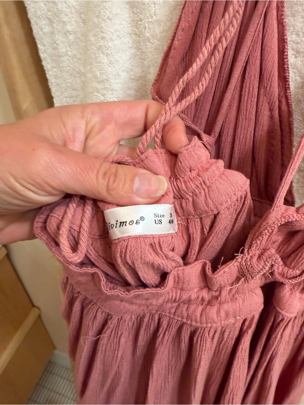 Boho Mini Festival Dress size small - Picture 3 of 3
